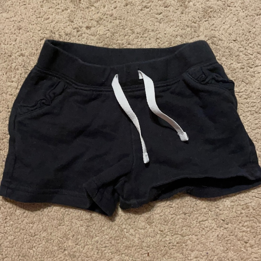 Black toddler shorts from Carter’s